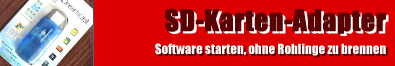 Software starten, ohne Rohlinge mehr brennen zu müssen.